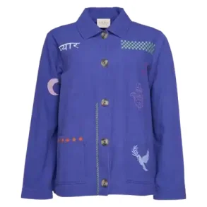 Sissel Edelbo My Organic Cotton Jacket Ultramarine Blue VOKSEN